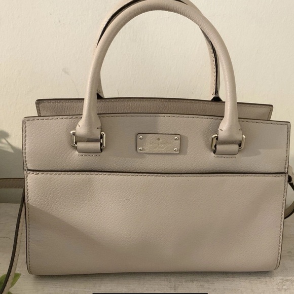 KATE SPADE GROVE STREET  CALEY TOP HANDLE CROSSBODY ALMONDINE - Picture 6 of 13